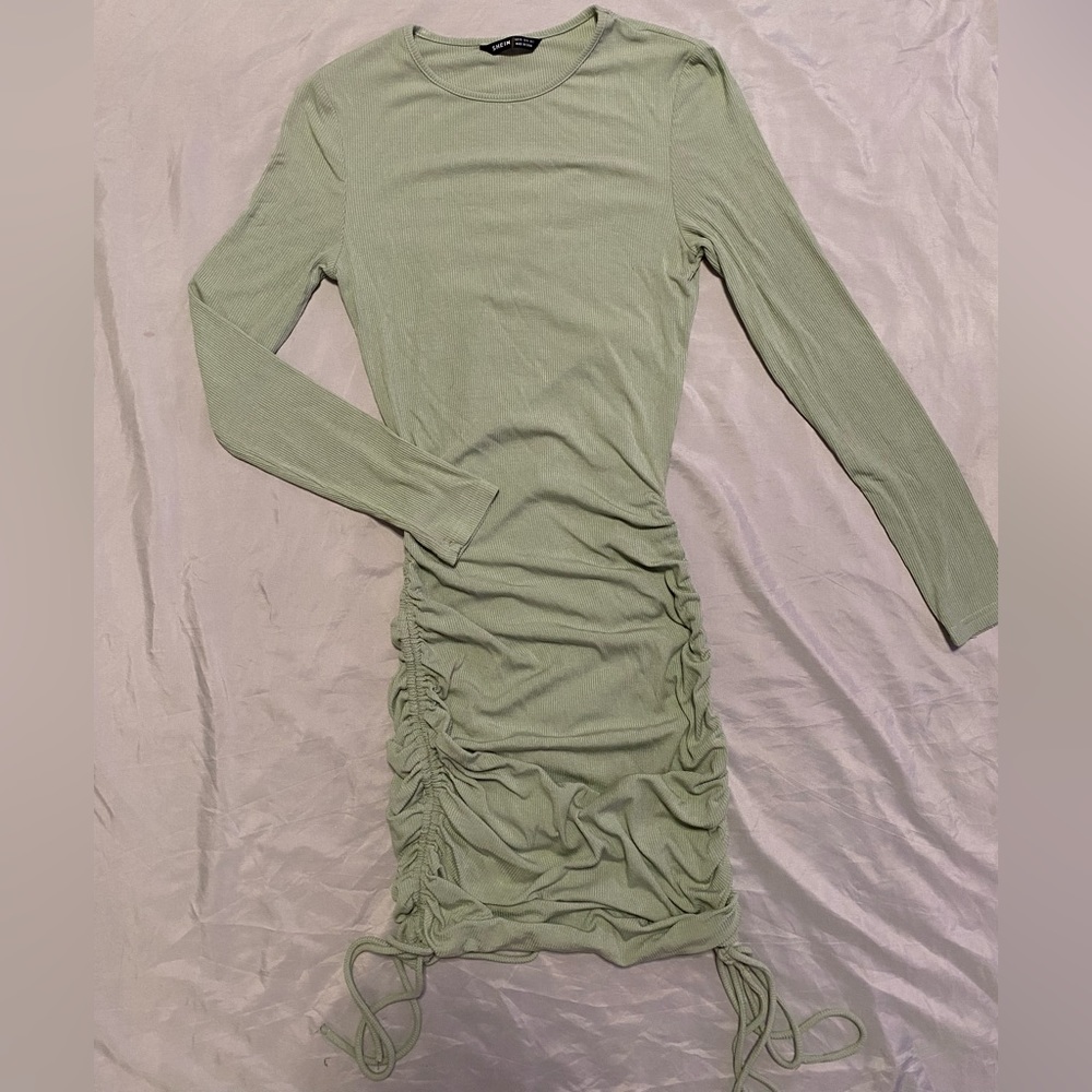 Sage Green Bodycon Dress